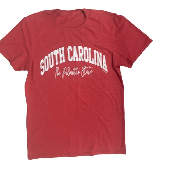 Crazy Palmetto Women’s South Carolina State Logo Short Sleeve Tee EUC - Picture 2 of 4